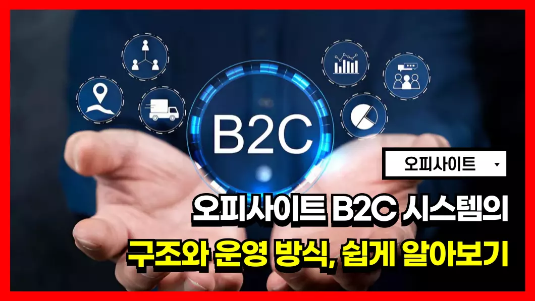 오피사이트 B2C 시스템의 구조와 운영 방식, 쉽게 알아보기